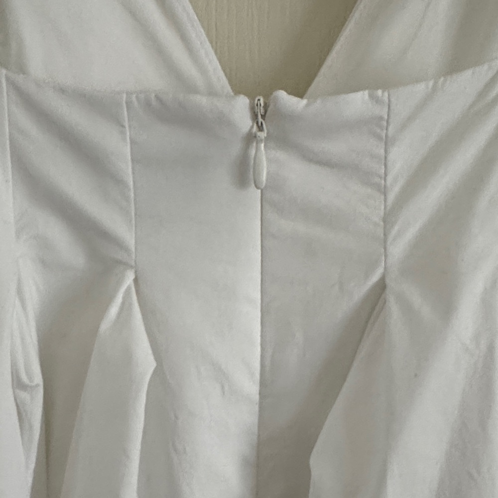 Zara White Spaghetti Strap dress - Picture 4 of 4